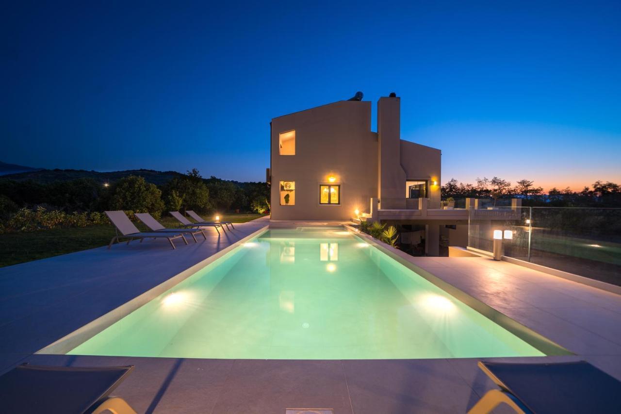 Villa Florentina ✩ Private Pool ✩ Bbq ✩ 7 Guests Alikianos Экстерьер фото