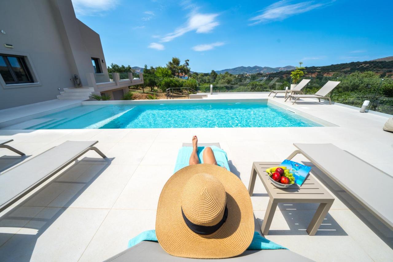 Villa Florentina ✩ Private Pool ✩ Bbq ✩ 7 Guests Alikianos Экстерьер фото